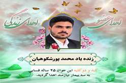 اهدای اعضای جوان ۲۵ ساله فسایی جان سه بیمار را نجات داد